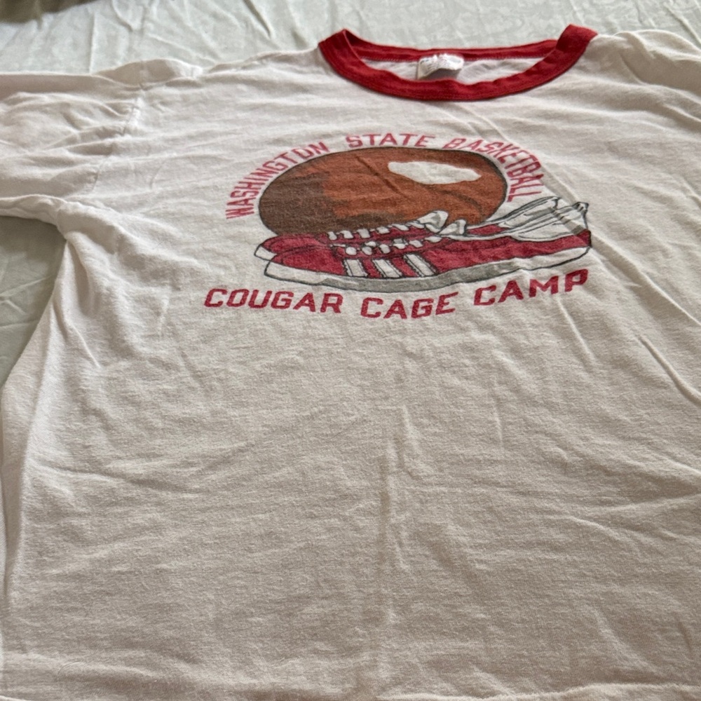 Washington State Basketball Graphic Tee